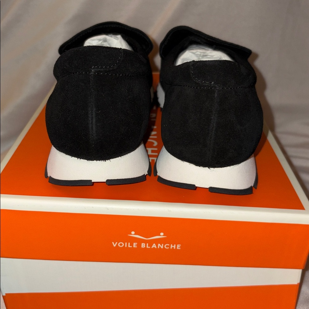NWT VOILE BLANCHE JULIA Hybrid Loafer Sneaker in Black - Picture 11 of 15